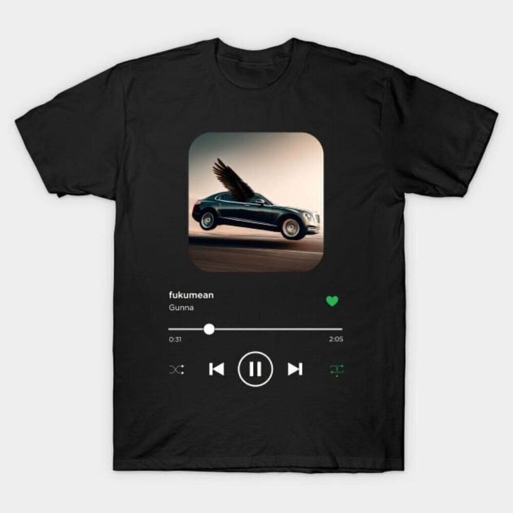 Fukumean Gunna Loop Music Inspired  Graphic Unisex TShirt